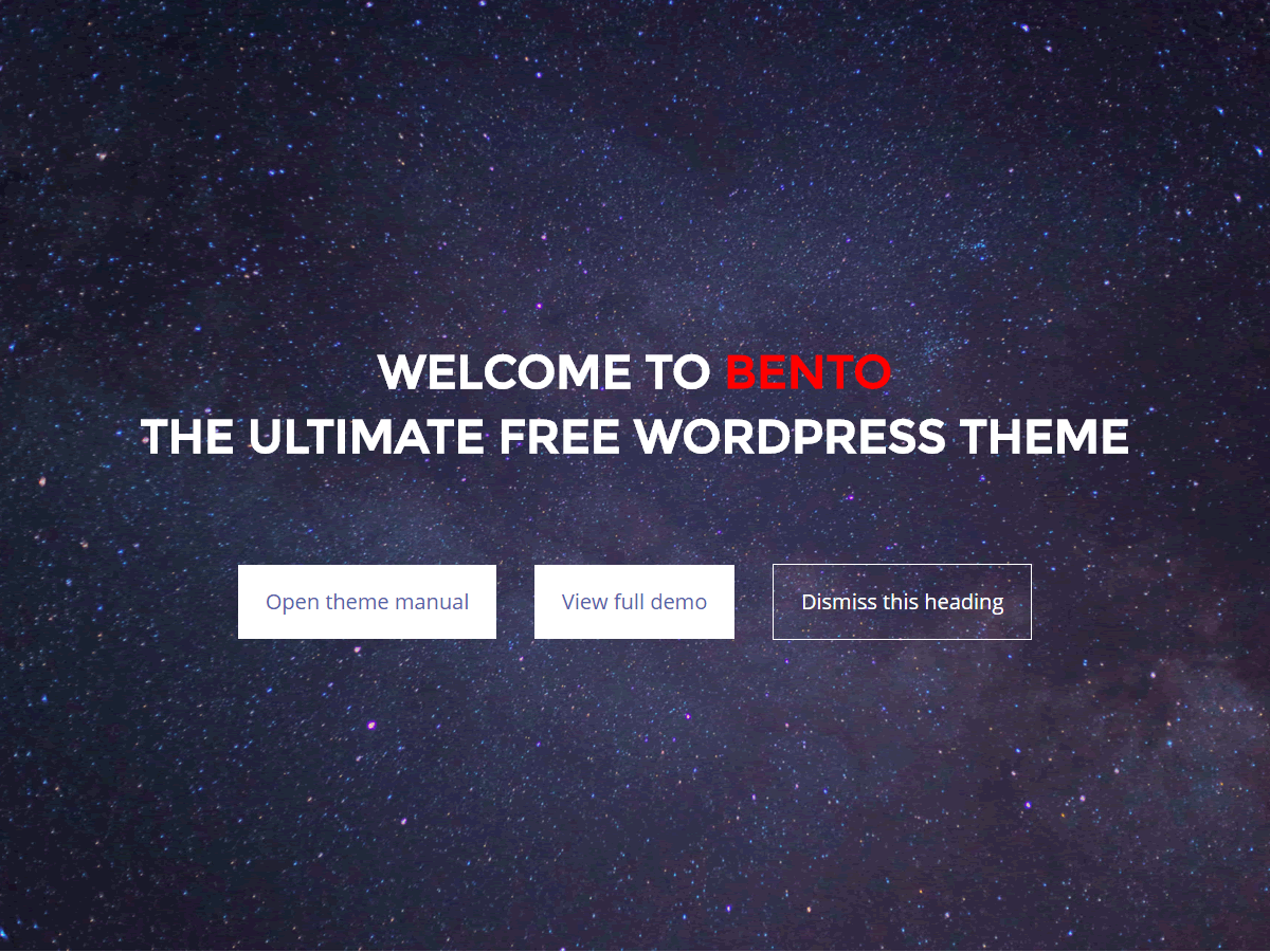 Bento Preview Wordpress Theme - Rating, Reviews, Preview, Demo & Download