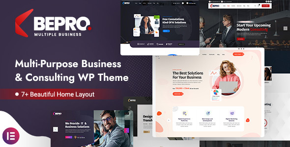 Bepro Preview Wordpress Theme - Rating, Reviews, Preview, Demo & Download