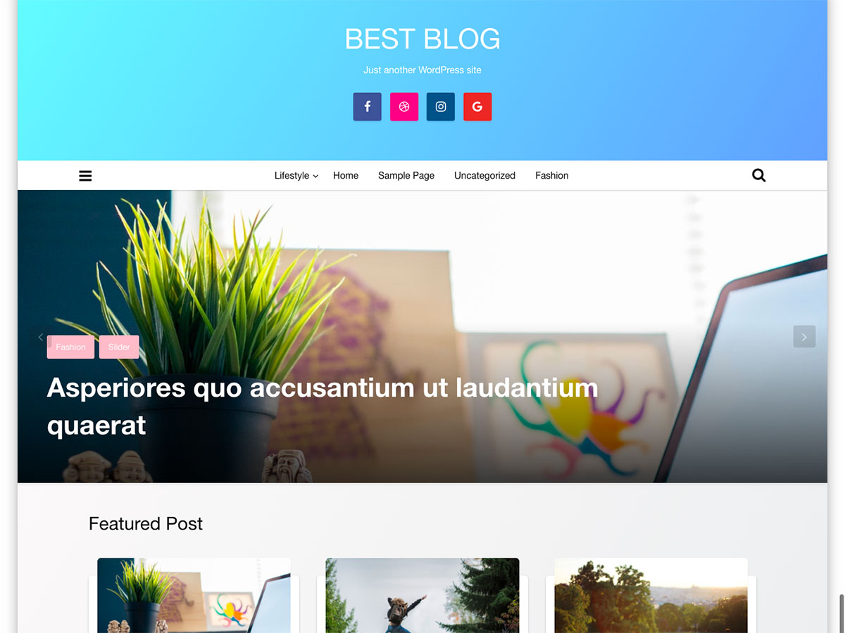 Best Blog Preview Wordpress Theme - Rating, Reviews, Preview, Demo & Download