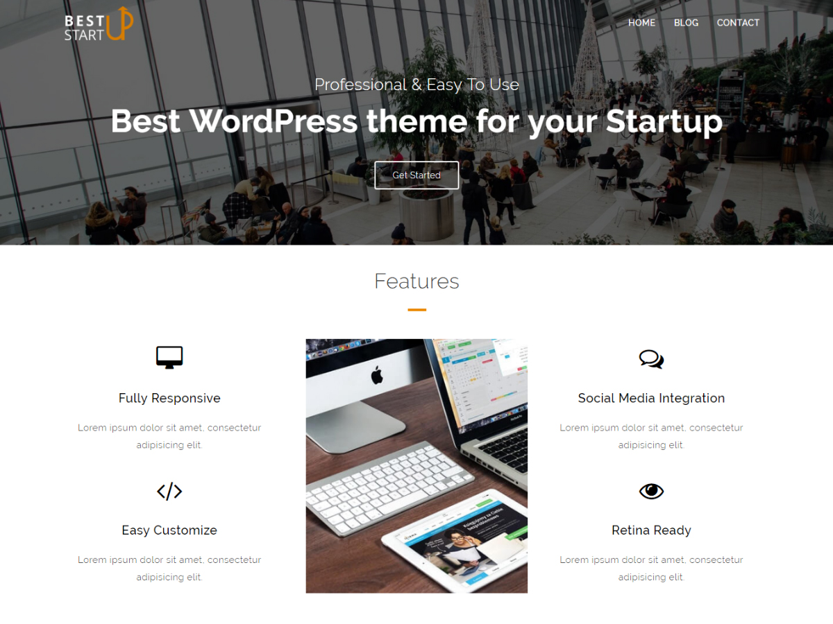 Best Startup Preview Wordpress Theme - Rating, Reviews, Preview, Demo & Download