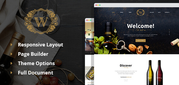 Best Wine Preview Wordpress Theme - Rating, Reviews, Preview, Demo & Download