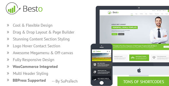 Besto Preview Wordpress Theme - Rating, Reviews, Preview, Demo & Download