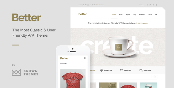Better Preview Wordpress Theme - Rating, Reviews, Preview, Demo & Download