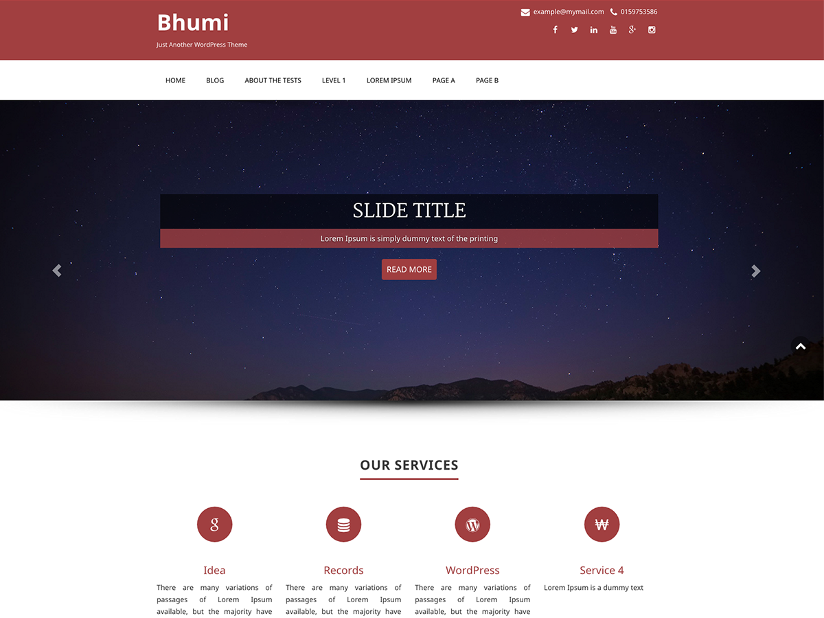 Bhumi Preview Wordpress Theme - Rating, Reviews, Preview, Demo & Download