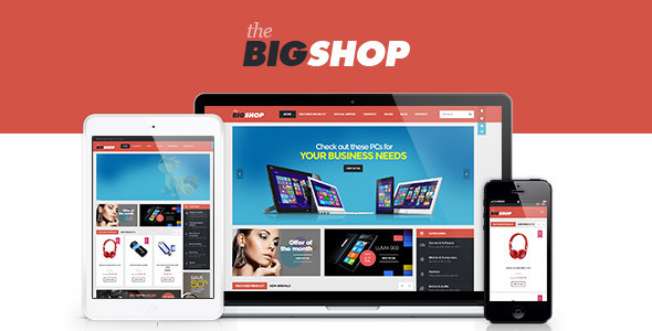 BigShop WooCommerce Preview Wordpress Theme - Rating, Reviews, Preview, Demo & Download