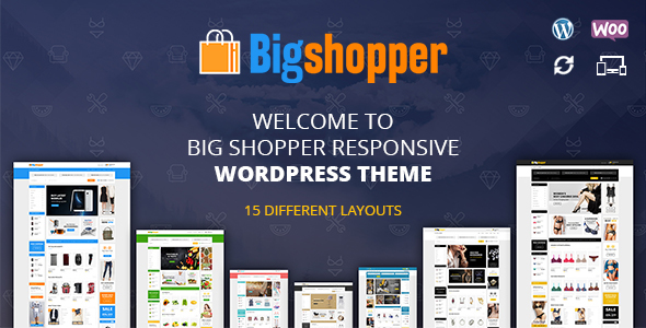 BigShopper Preview Wordpress Theme - Rating, Reviews, Preview, Demo & Download