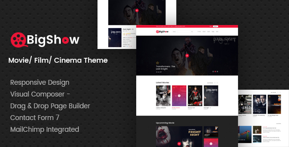 BigShow Preview Wordpress Theme - Rating, Reviews, Preview, Demo & Download