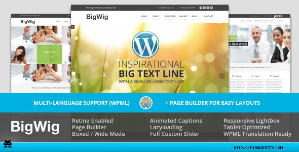 BigWig Preview Wordpress Theme - Rating, Reviews, Preview, Demo & Download