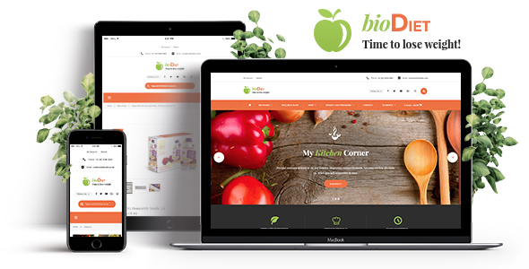 BioDiet Preview Wordpress Theme - Rating, Reviews, Preview, Demo & Download