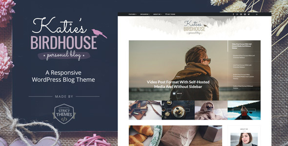 BirdHouse Preview Wordpress Theme - Rating, Reviews, Preview, Demo & Download