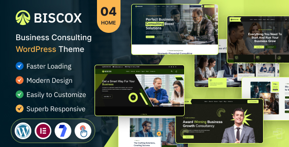 Biscox Preview Wordpress Theme - Rating, Reviews, Preview, Demo & Download