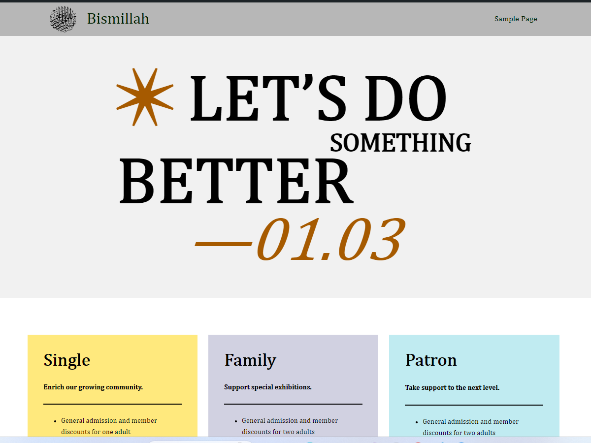 Bismillah Preview Wordpress Theme - Rating, Reviews, Preview, Demo & Download