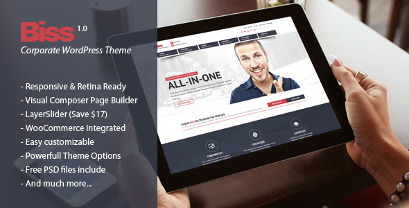 Biss Preview Wordpress Theme - Rating, Reviews, Preview, Demo & Download