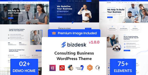 Bizdesk Preview Wordpress Theme - Rating, Reviews, Preview, Demo & Download