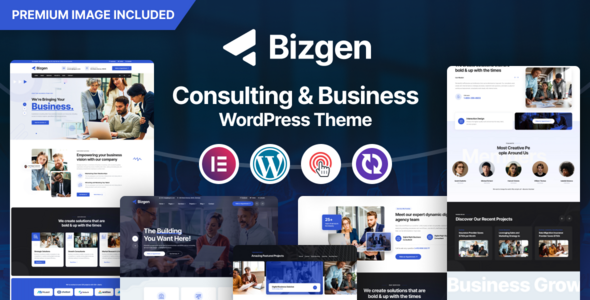 Bizgen Preview Wordpress Theme - Rating, Reviews, Preview, Demo & Download