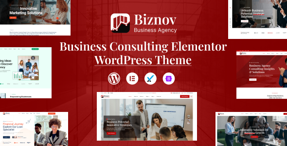 Biznov Preview Wordpress Theme - Rating, Reviews, Preview, Demo & Download