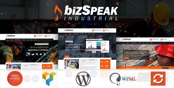 BizSpeak Preview Wordpress Theme - Rating, Reviews, Preview, Demo & Download