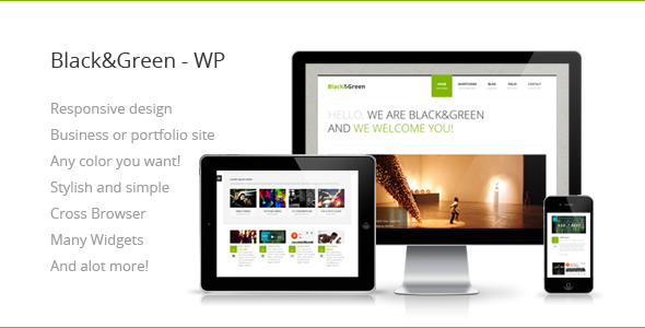 Black Preview Wordpress Theme - Rating, Reviews, Preview, Demo & Download