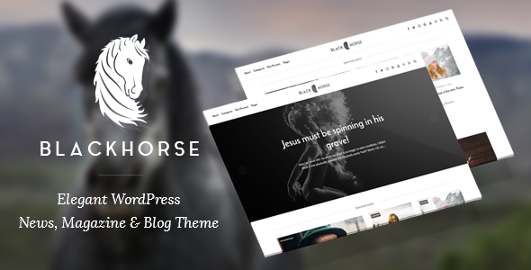 BlackHorse Preview Wordpress Theme - Rating, Reviews, Preview, Demo & Download