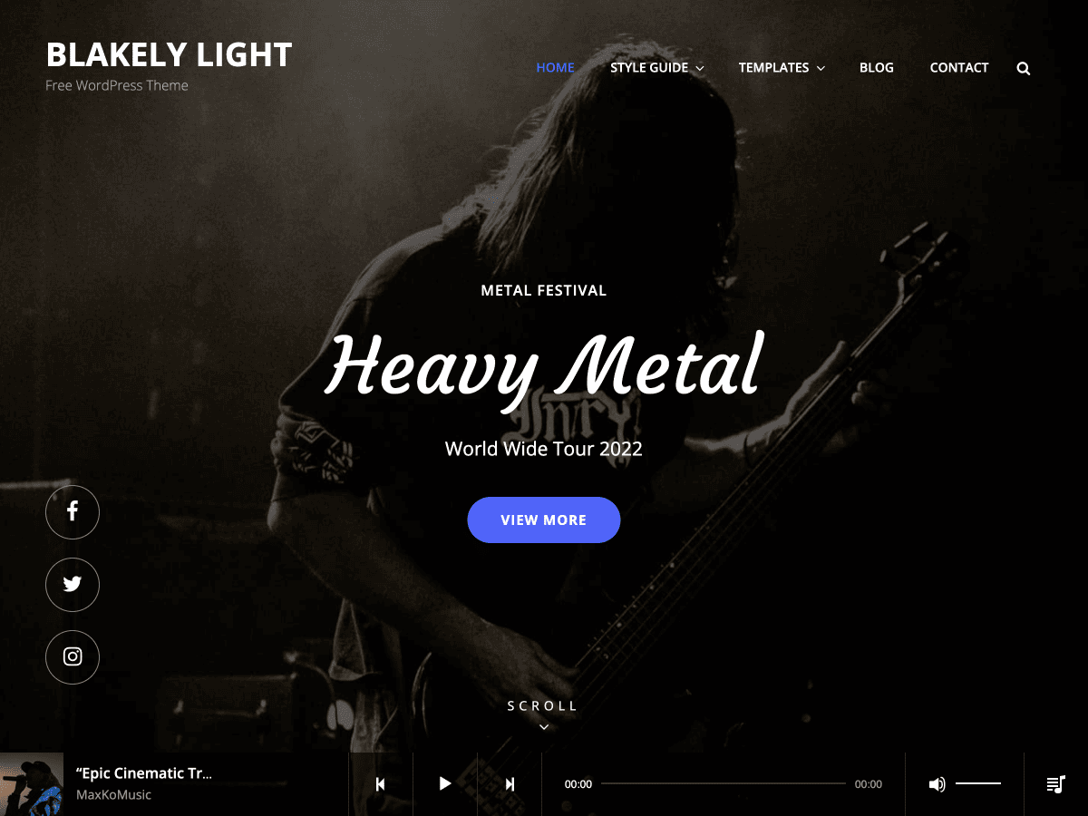 Blakely Light Preview Wordpress Theme - Rating, Reviews, Preview, Demo & Download