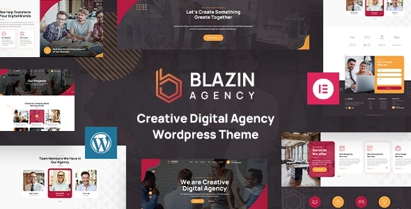 Blazin Agency Preview Wordpress Theme - Rating, Reviews, Preview, Demo & Download
