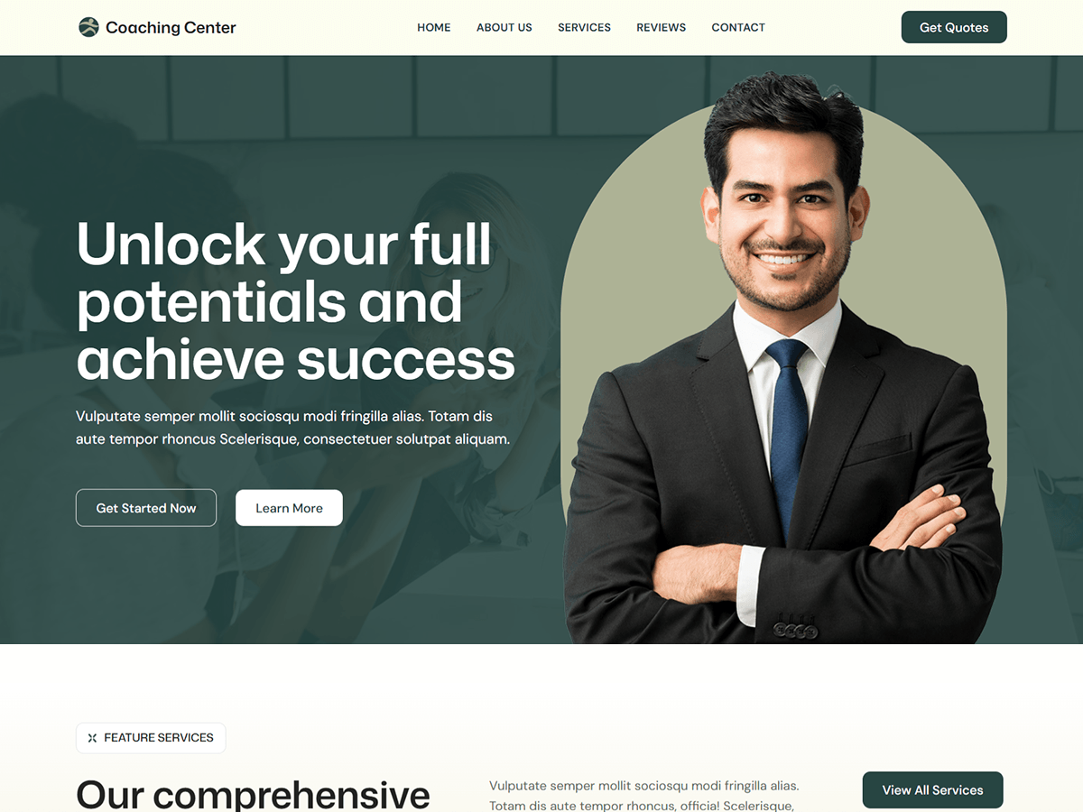 Blockskit Coaching Preview Wordpress Theme - Rating, Reviews, Preview, Demo & Download
