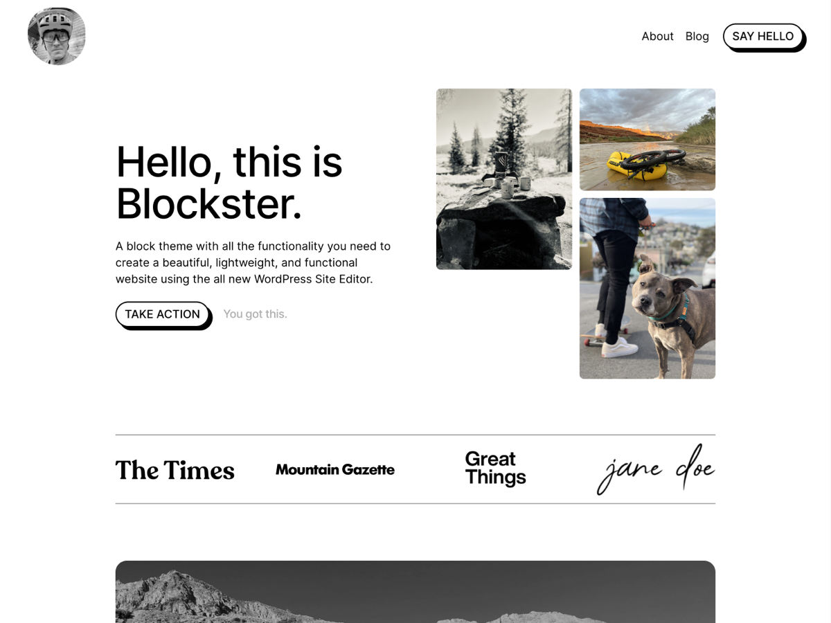 Blockster Preview Wordpress Theme - Rating, Reviews, Preview, Demo & Download