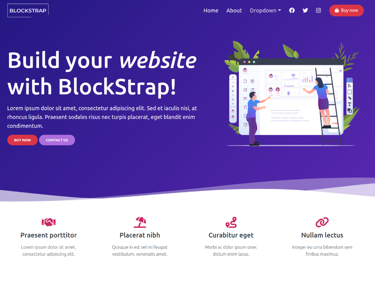 BlockStrap Preview Wordpress Theme - Rating, Reviews, Preview, Demo & Download