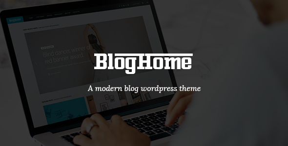 Blog Home Preview Wordpress Theme - Rating, Reviews, Preview, Demo & Download
