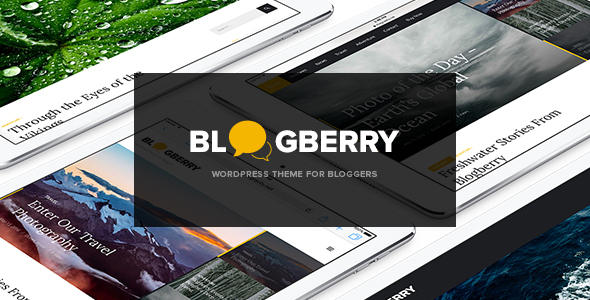 Blogberry WordPress Preview Wordpress Theme - Rating, Reviews, Preview, Demo & Download