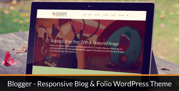 Blogger Preview Wordpress Theme - Rating, Reviews, Preview, Demo & Download