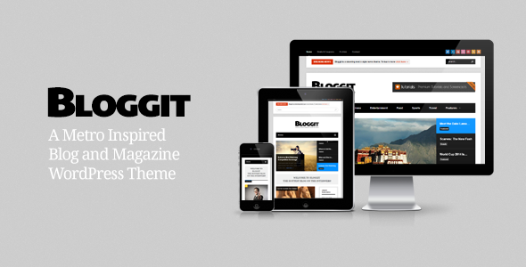 Bloggit Preview Wordpress Theme - Rating, Reviews, Preview, Demo & Download