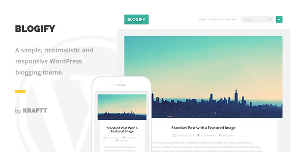 Blogify Preview Wordpress Theme - Rating, Reviews, Preview, Demo & Download