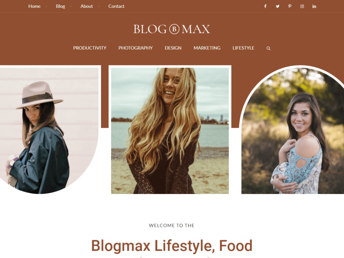 Blogmax Preview Wordpress Theme - Rating, Reviews, Preview, Demo & Download