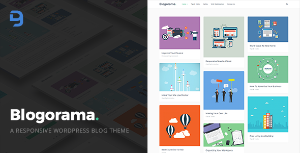 Blogorama Preview Wordpress Theme - Rating, Reviews, Preview, Demo & Download
