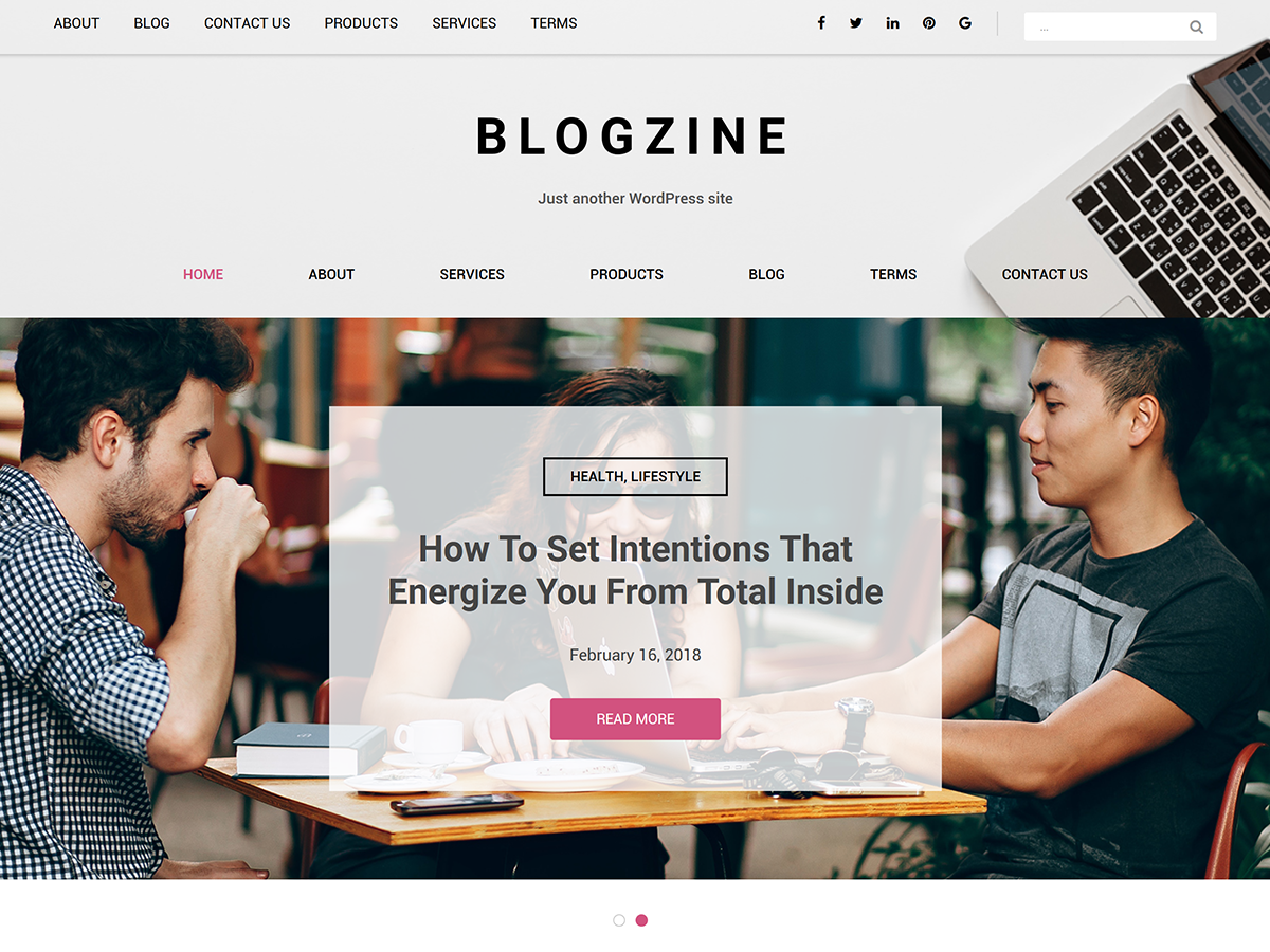 Blogzine Preview Wordpress Theme - Rating, Reviews, Preview, Demo & Download