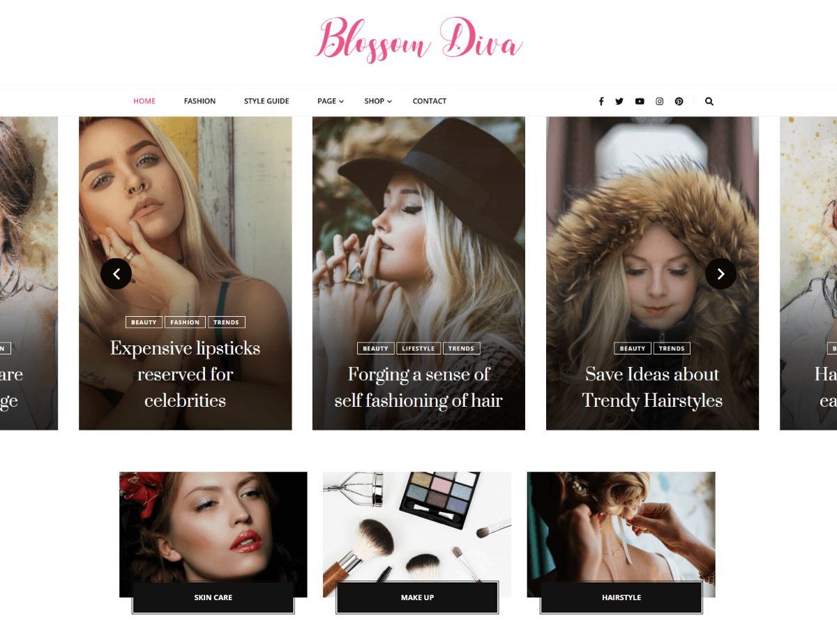 Blossom Diva Preview Wordpress Theme - Rating, Reviews, Preview, Demo & Download