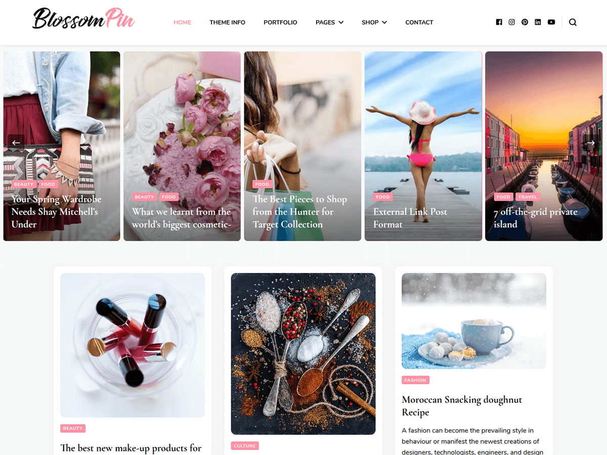 Blossom Pin Preview Wordpress Theme - Rating, Reviews, Preview, Demo & Download