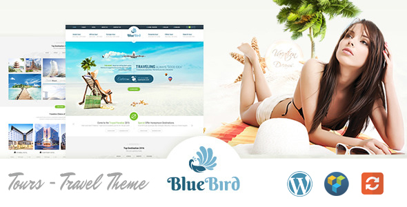 Blue Bird Preview Wordpress Theme - Rating, Reviews, Preview, Demo & Download