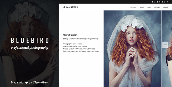 Bluebird Preview Wordpress Theme - Rating, Reviews, Preview, Demo & Download