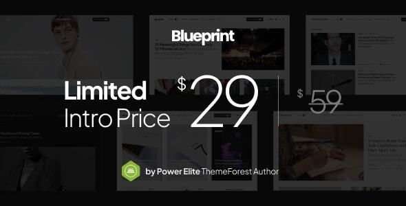 Blueprint Preview Wordpress Theme - Rating, Reviews, Preview, Demo & Download