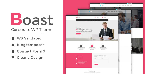 Boast Preview Wordpress Theme - Rating, Reviews, Preview, Demo & Download
