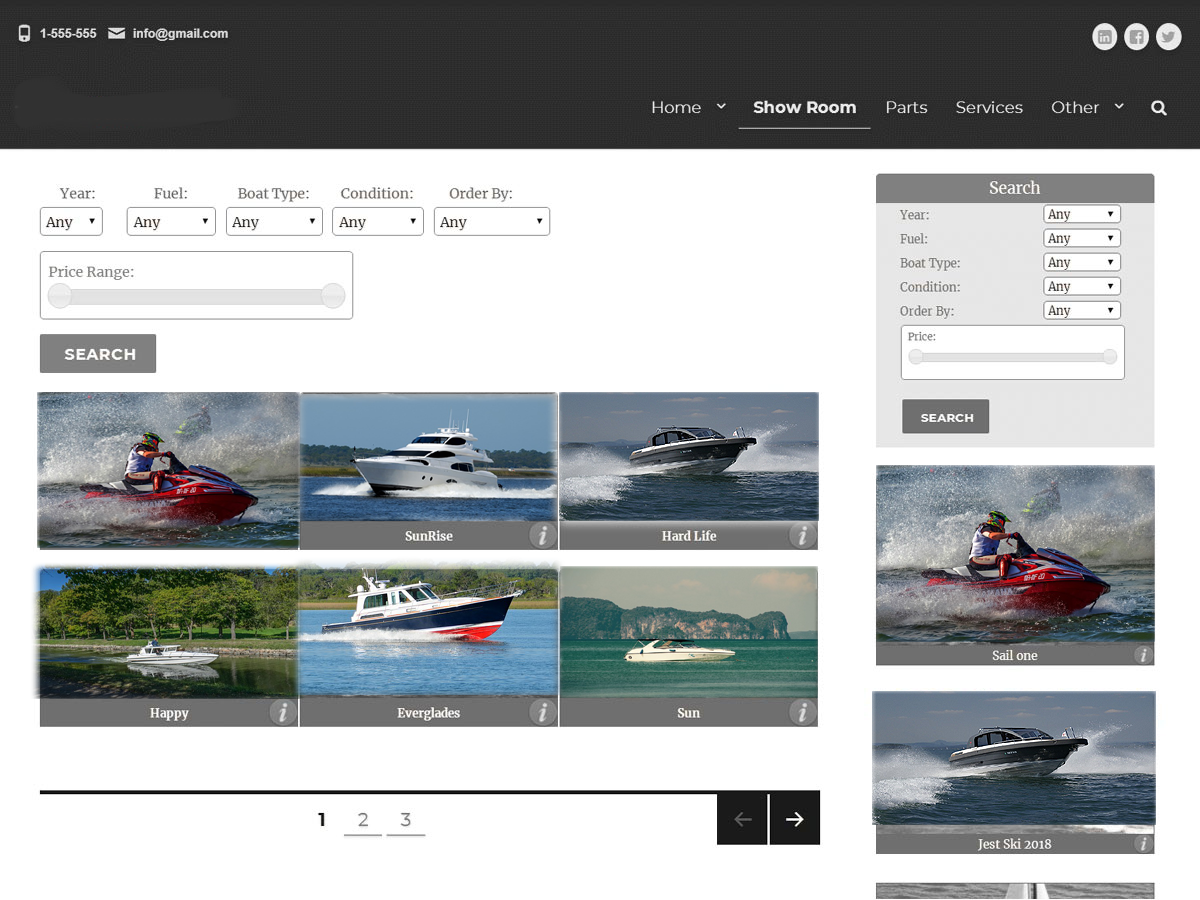 BoatSeller Preview Wordpress Theme - Rating, Reviews, Preview, Demo & Download