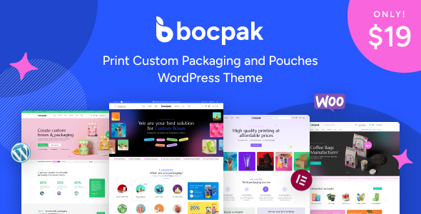 Bocpak Preview Wordpress Theme - Rating, Reviews, Preview, Demo & Download