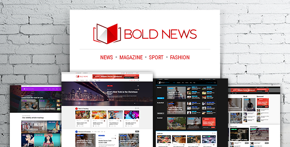 Bold News Preview Wordpress Theme - Rating, Reviews, Preview, Demo & Download