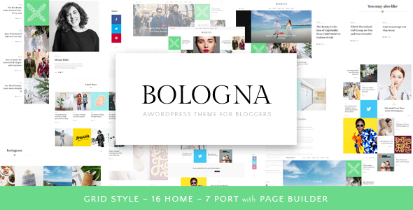 Bologna Preview Wordpress Theme - Rating, Reviews, Preview, Demo & Download