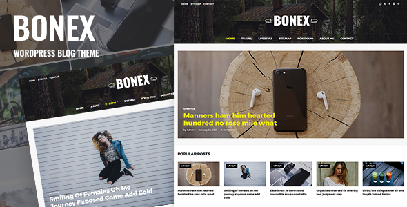 Bonex Preview Wordpress Theme - Rating, Reviews, Preview, Demo & Download