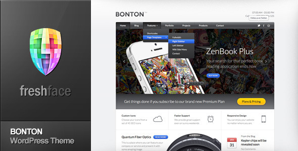 BONTON Preview Wordpress Theme - Rating, Reviews, Preview, Demo & Download