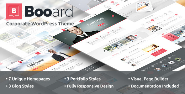 Booard Preview Wordpress Theme - Rating, Reviews, Preview, Demo & Download