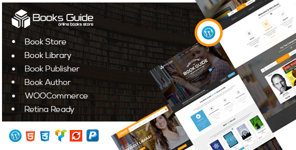 Book Guide Preview Wordpress Theme - Rating, Reviews, Preview, Demo & Download